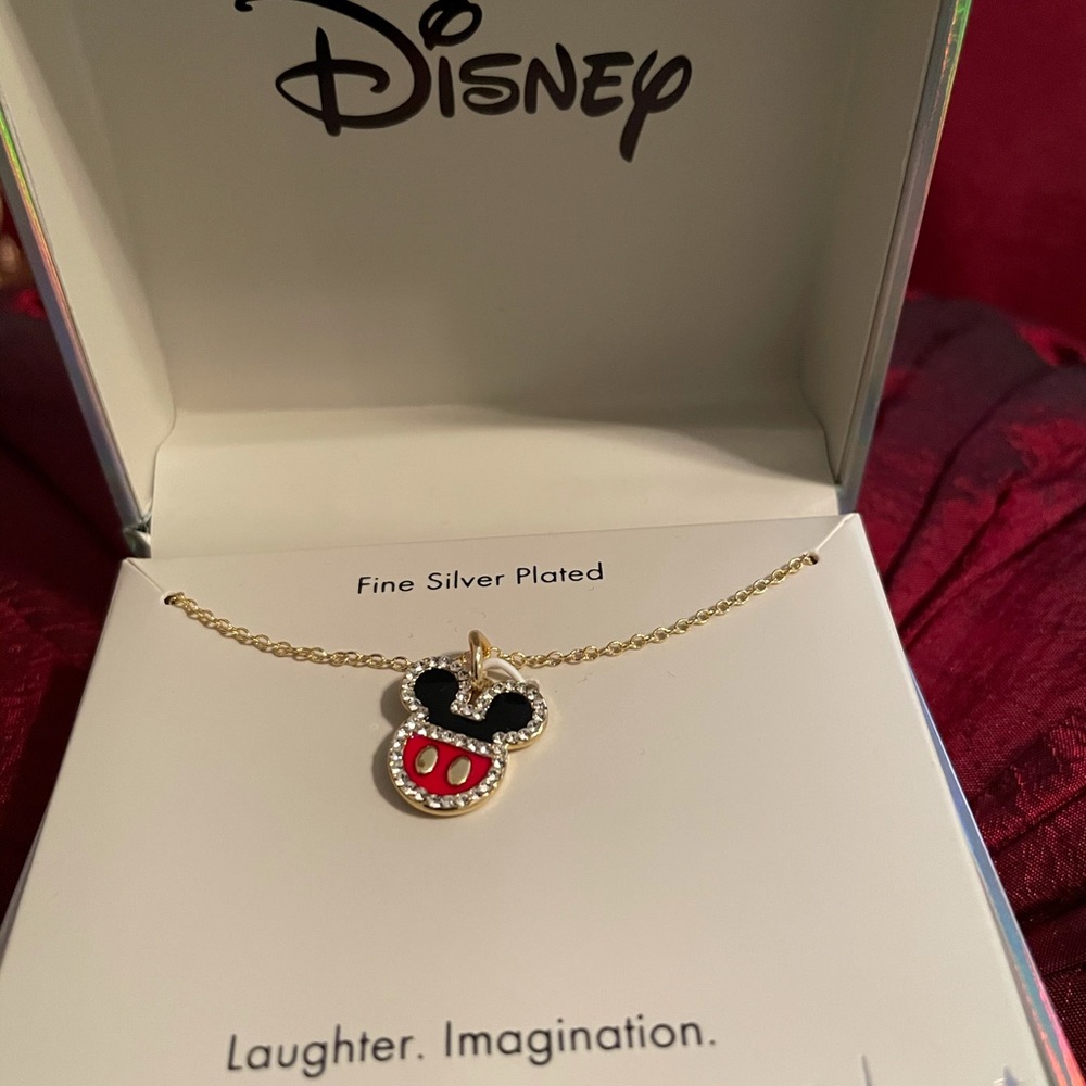 Mickey Necklace “Laughter. Imagination. Dreams.” - Picture 3 of 4